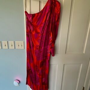 Elegant Red Women's Dress